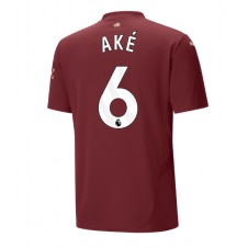 Manchester City Nathan Ake #6 Tredje Tröja 2024-25 Korta ärmar